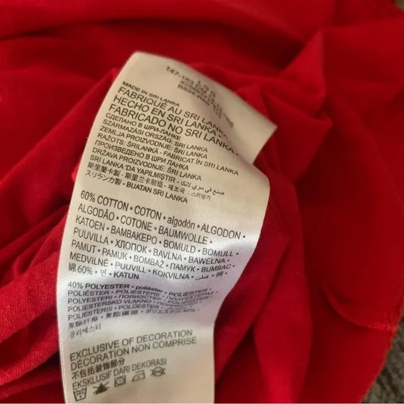 Air Jordan red boys Tee shirt top large 12-13 years - Picture 7 of 7